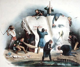 'Literary Criticism' (1830) by Charles Joseph Travies de Villiers